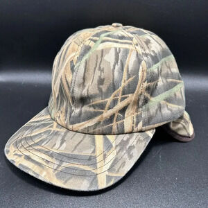 White Water Outdoor Hunting Hat Medium Green Camo Gore-Tex Made in USA